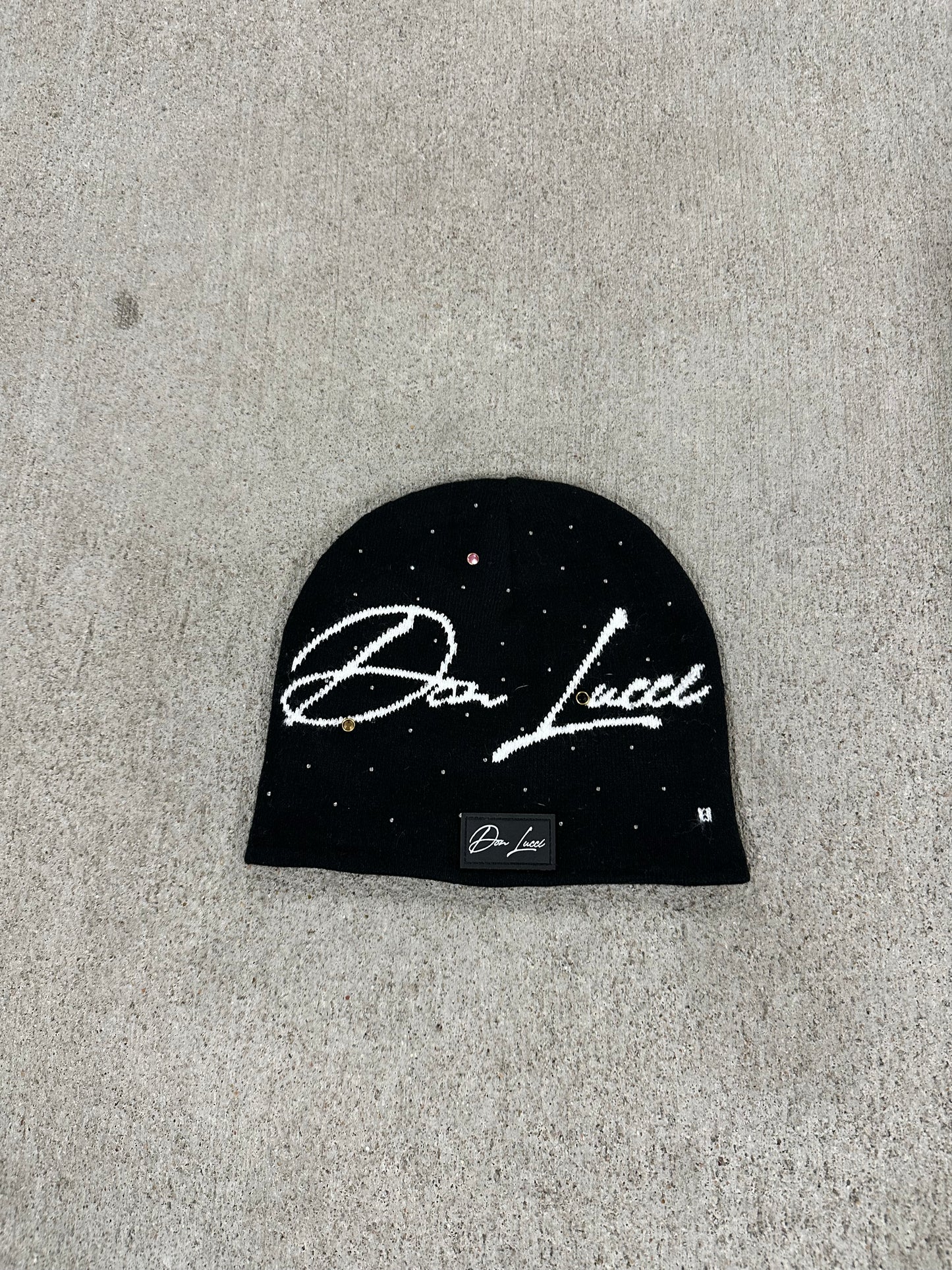DON LUCCI “Piece #8”(Rhinestone Beanie)