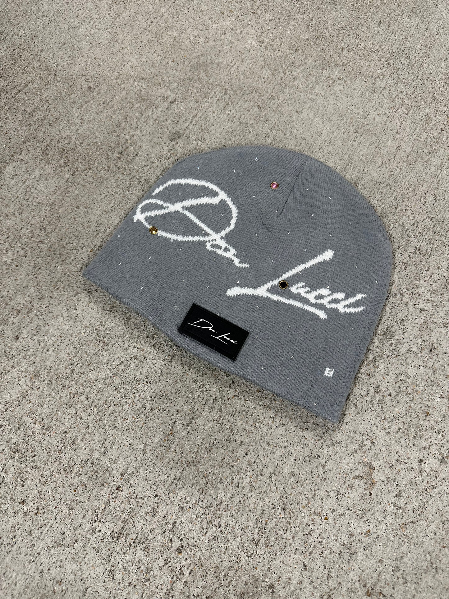 DON LUCCI “Piece #8”(Rhinestone Beanie)
