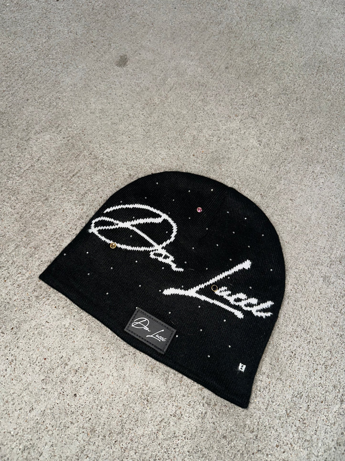 DON LUCCI “Piece #8”(Rhinestone Beanie)