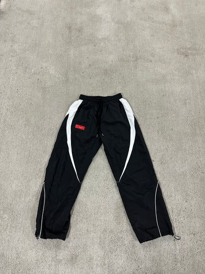 DON LUCCI "Piece #4"(Black Tracksuit Chrome Accents Pants)