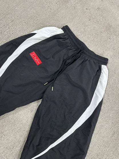 DON LUCCI "Piece #4"(Black Tracksuit Chrome Accents Pants)