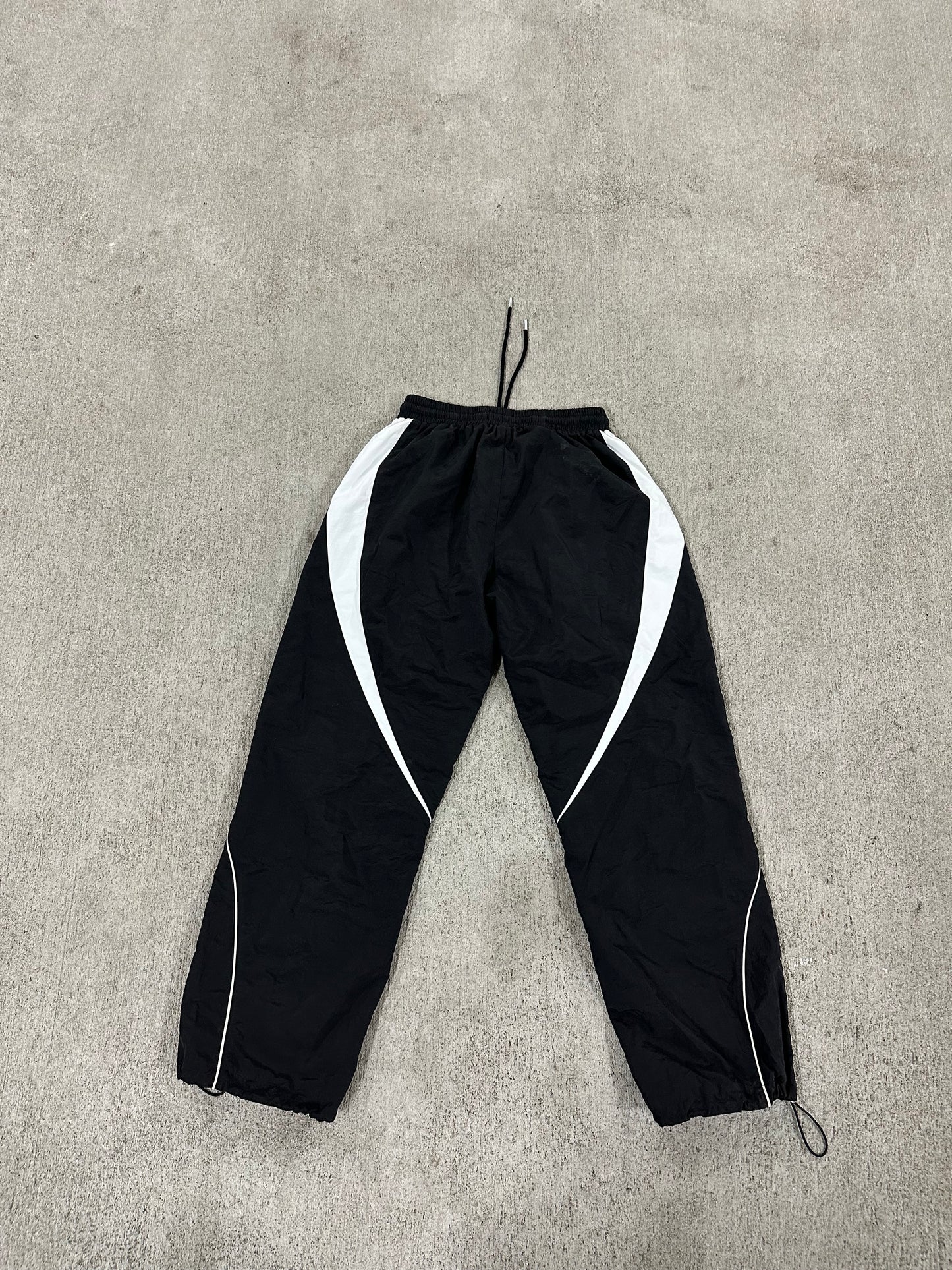 DON LUCCI "Piece #4"(Black Tracksuit Chrome Accents Pants)